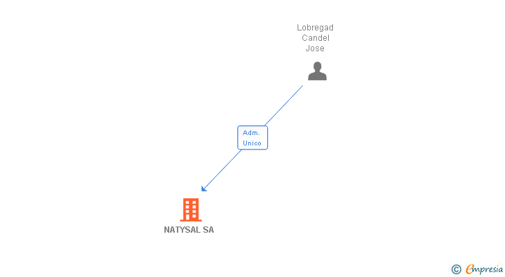 Vinculaciones societarias de NATYSAL SA