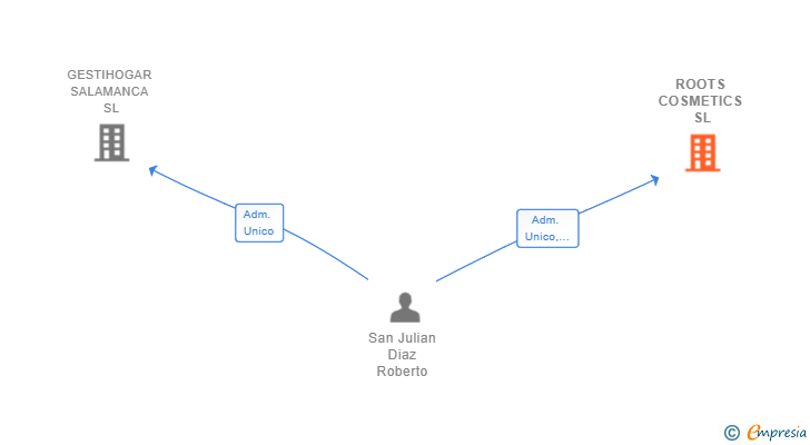 Vinculaciones societarias de ROOTS COSMETICS SL