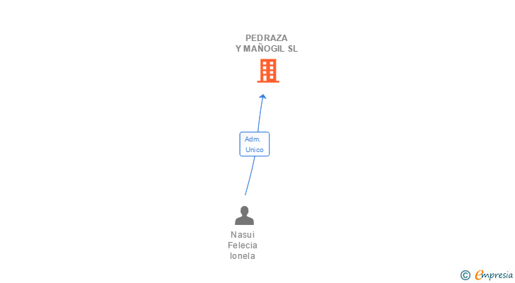 Vinculaciones societarias de PEDRAZA Y MAÑOGIL SL