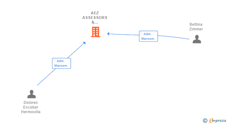 Vinculaciones societarias de AEZ ASSESSORS & IMMOGEST SL