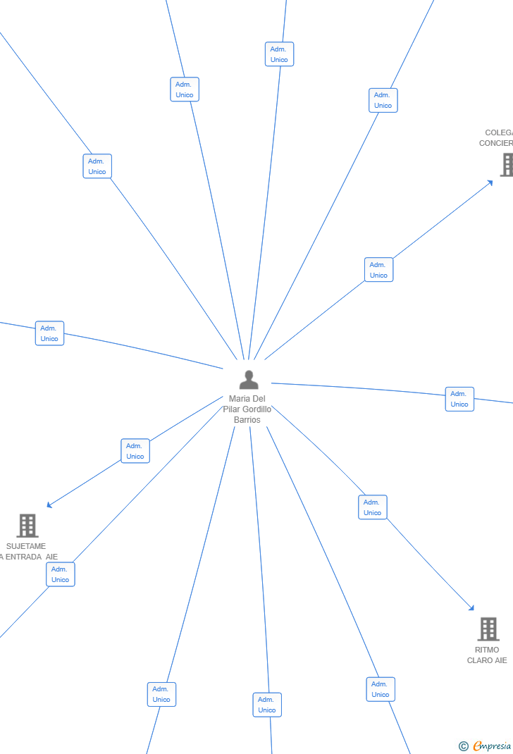 Vinculaciones societarias de AQUI NO HAY SILENCIO AIE
