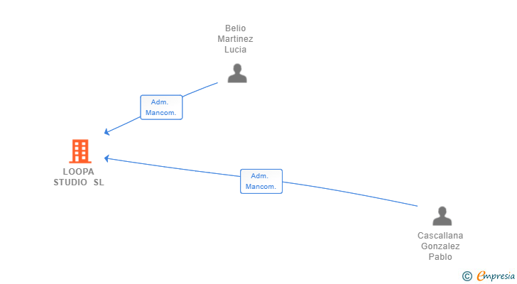 Vinculaciones societarias de LOOPA STUDIO SL
