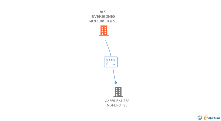 Vinculaciones societarias de M S INVERSIONES SANTOMERA SL