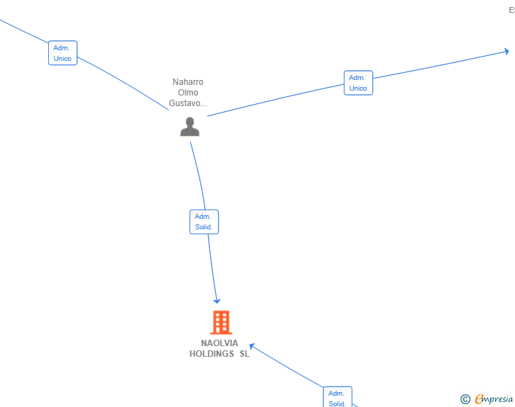 Vinculaciones societarias de NAOLVIA HOLDINGS SL