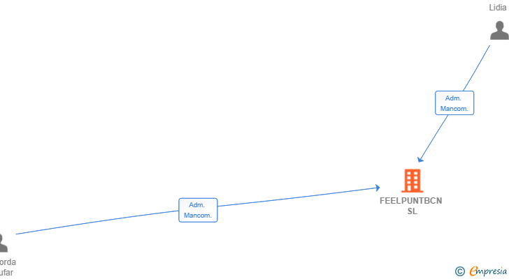 Vinculaciones societarias de FEELPUNTBCN SL