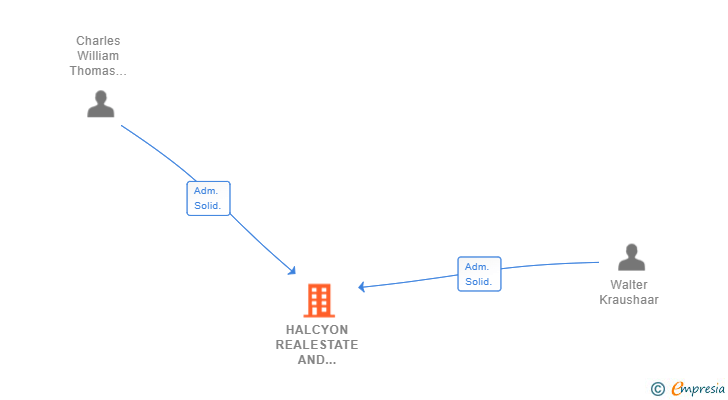 Vinculaciones societarias de HALCYON REALESTATE AND CONSULTING SERVICES SL