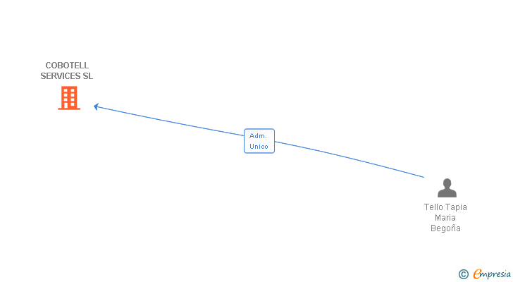 Vinculaciones societarias de COBOTELL SERVICES SL