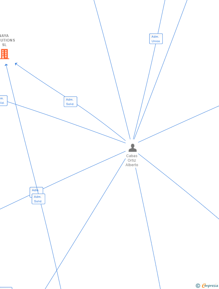Vinculaciones societarias de NAYA SOLUTIONS SL