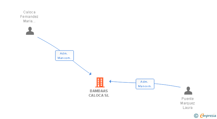 Vinculaciones societarias de BAMBAAS CALOCA SL