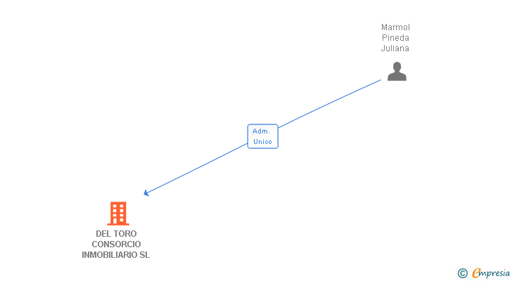 Vinculaciones societarias de DEL TORO CONSORCIO INMOBILIARIO SL