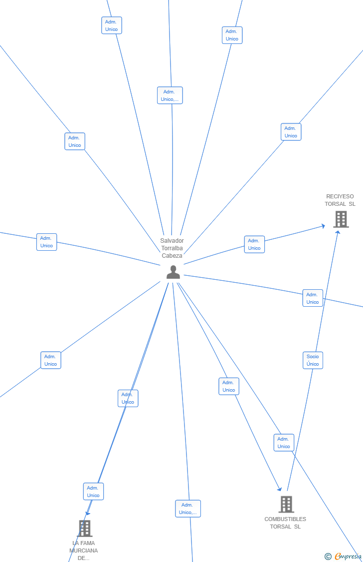 Vinculaciones societarias de S.T.C. 2025 SL
