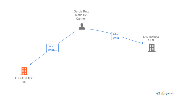 Vinculaciones societarias de THISABILITY SL