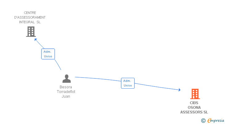 Vinculaciones societarias de CIBS OSONA ASSESSORS SL