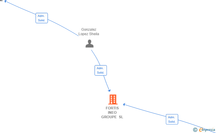 Vinculaciones societarias de FORTIS INEO GROUPE SL