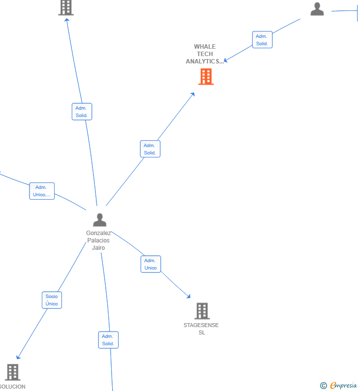Vinculaciones societarias de WHALE TECH ANALYTICS SL
