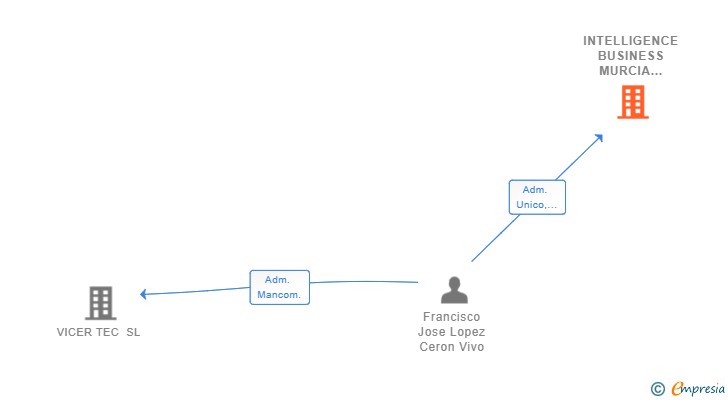 Vinculaciones societarias de INTELLIGENCE BUSINESS MURCIA CONSULTING SL