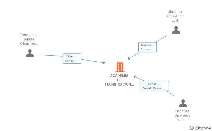 Vinculaciones societarias de ACADEMIA DE TECNIFICACION DRIBLING MADRID SL
