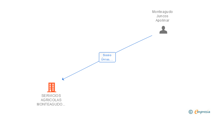 Vinculaciones societarias de SERVICIOS AGRICOLAS MONTEAGUDO JUNCOS SL