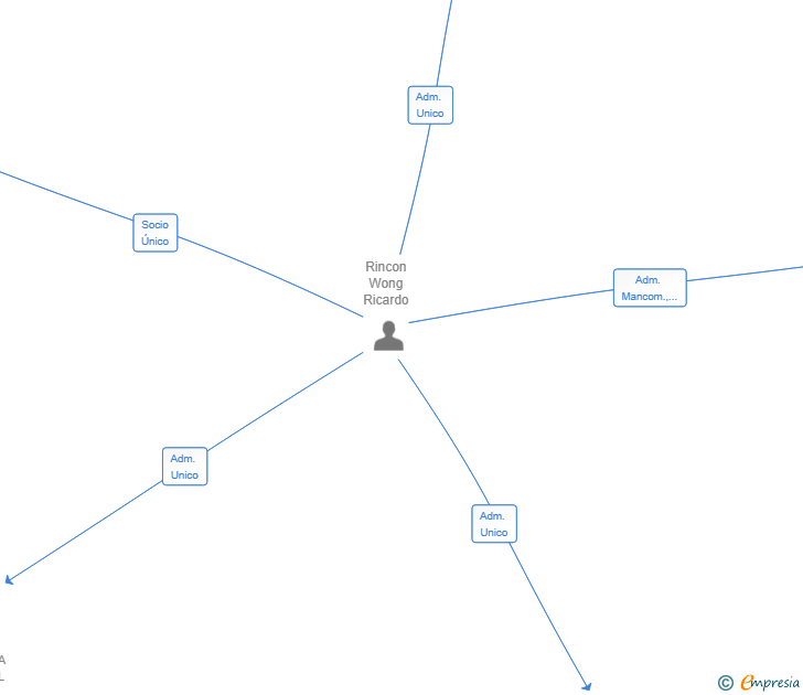 Vinculaciones societarias de MMWSIA SL