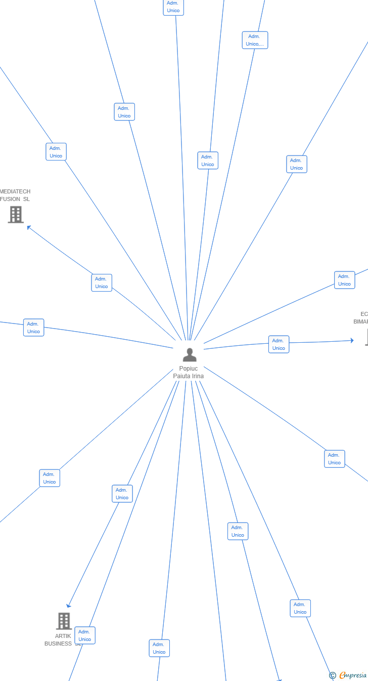 Vinculaciones societarias de SAVY UNIMART BUSINESS SL