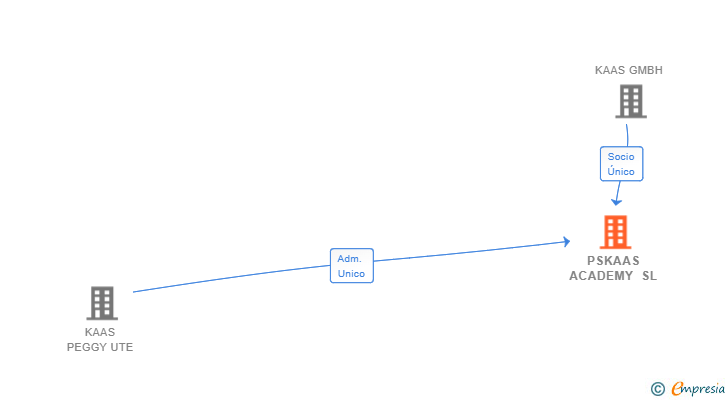 Vinculaciones societarias de PSKAAS ACADEMY SL