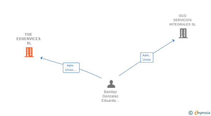 Vinculaciones societarias de THE EDSERVICES SL