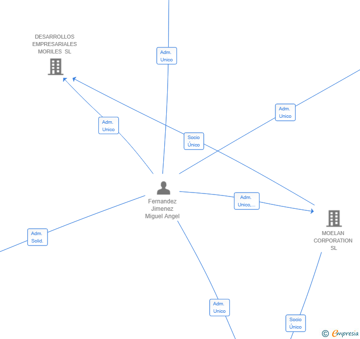 Vinculaciones societarias de ICON WELLNESS SL