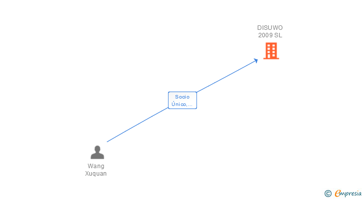 Vinculaciones societarias de DISUWO 2009 SL