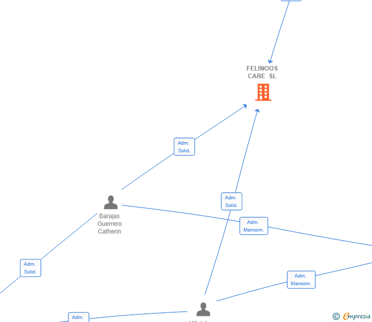 Vinculaciones societarias de FELINOOS CARE SL