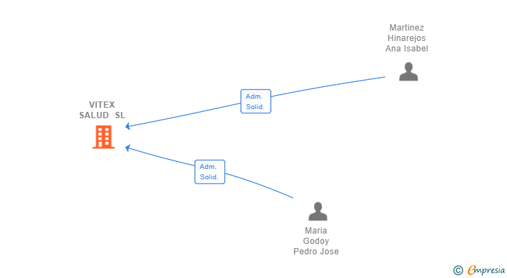 Vinculaciones societarias de VITEX SALUD SL