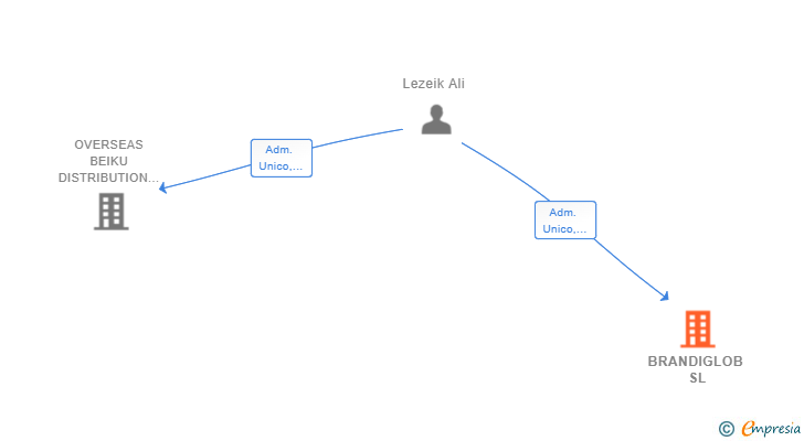 Vinculaciones societarias de BRANDIGLOB SL