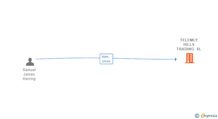 Vinculaciones societarias de TELEMLY HILLS TRADING SL
