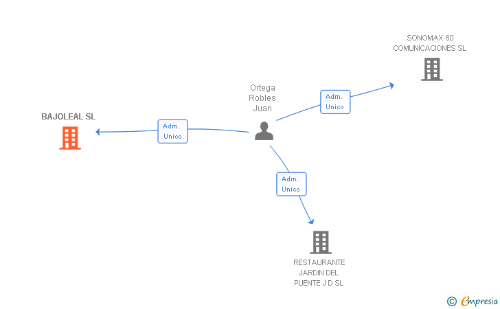 Vinculaciones societarias de BAJOLEAL SL