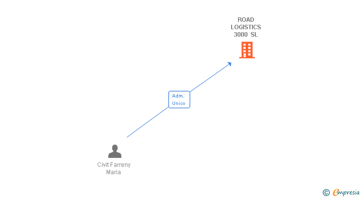 Vinculaciones societarias de ROAD LOGISTICS 3000 SL