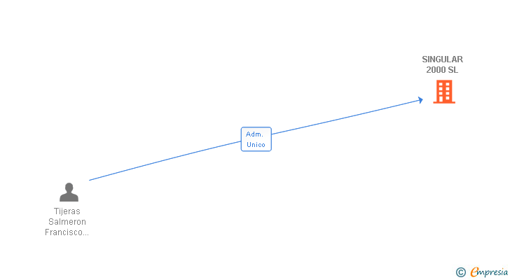 Vinculaciones societarias de SINGULAR 2000 SL