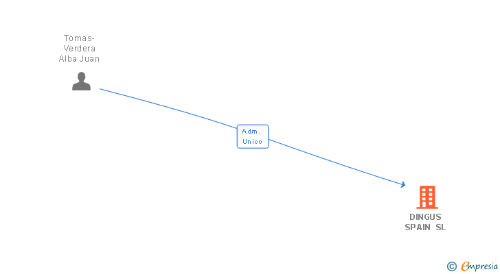 Vinculaciones societarias de DINGUS SPAIN SL