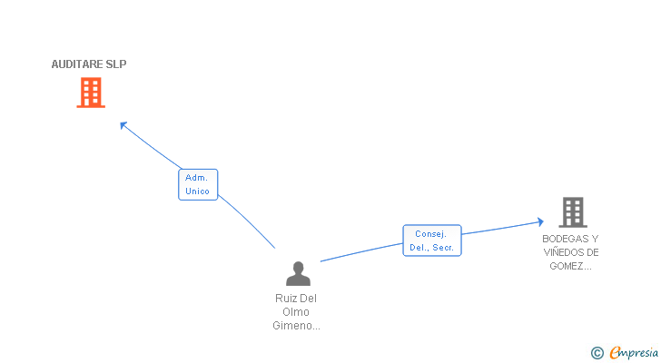 Vinculaciones societarias de AUDITARE SLP