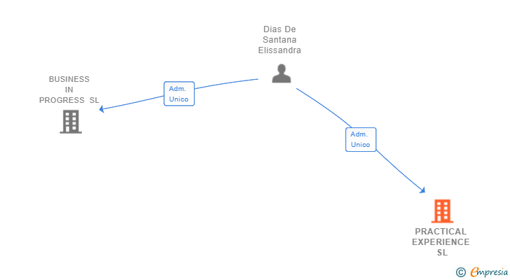 Vinculaciones societarias de PRACTICAL EXPERIENCE SL