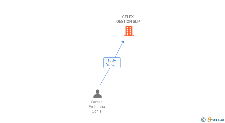Vinculaciones societarias de CELEX GESTION SL