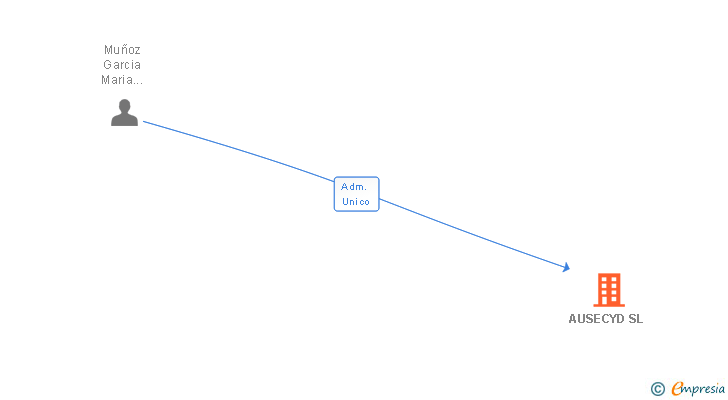 Vinculaciones societarias de AUSECYD SL
