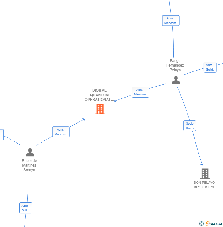 Vinculaciones societarias de DIGITAL QUANTUM OPERATIONAL SL