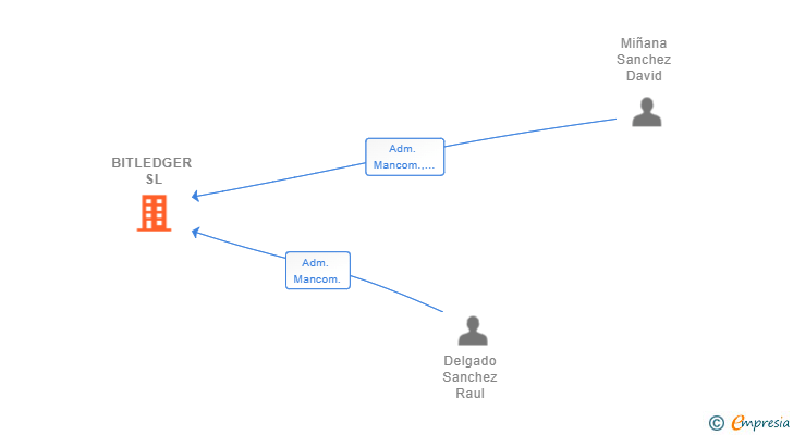 Vinculaciones societarias de BITLEDGER SL