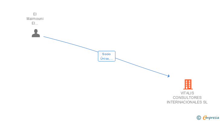 Vinculaciones societarias de VITALIS CONSULTORES INTERNACIONALES SL