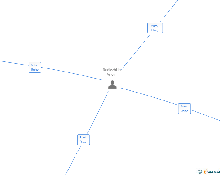 Vinculaciones societarias de MARKETING DIGITAL HISPANIA SL
