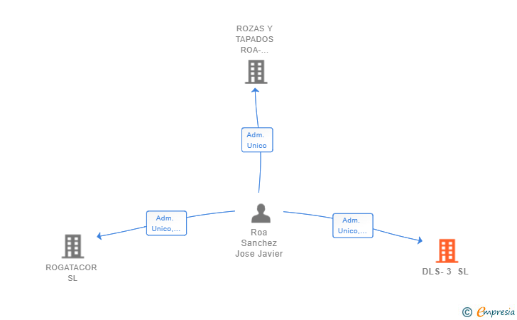 Vinculaciones societarias de DLS-3 SL