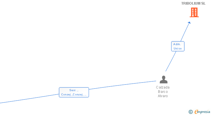 Vinculaciones societarias de TRIBOLIUM SL