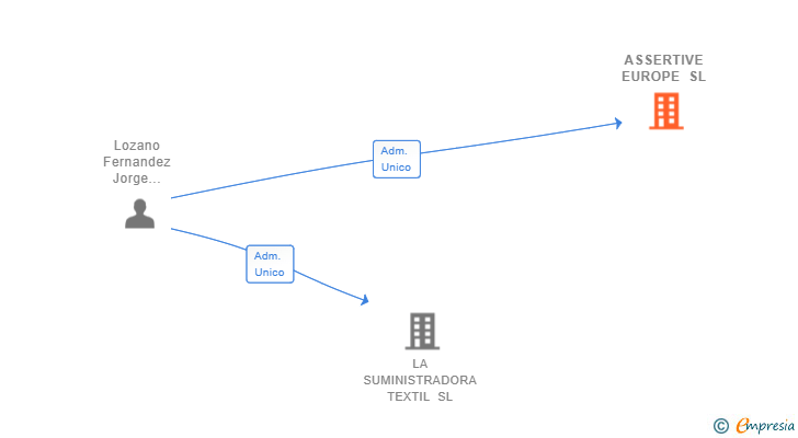Vinculaciones societarias de ASSERTIVE EUROPE SL