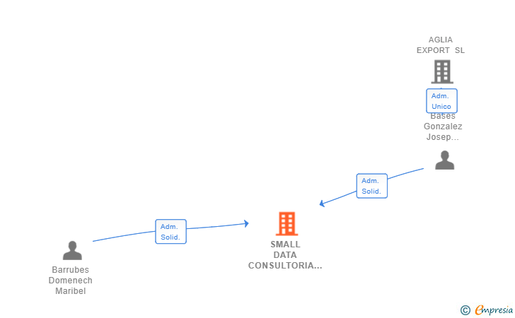 Vinculaciones societarias de SMALL DATA CONSULTORIA SL