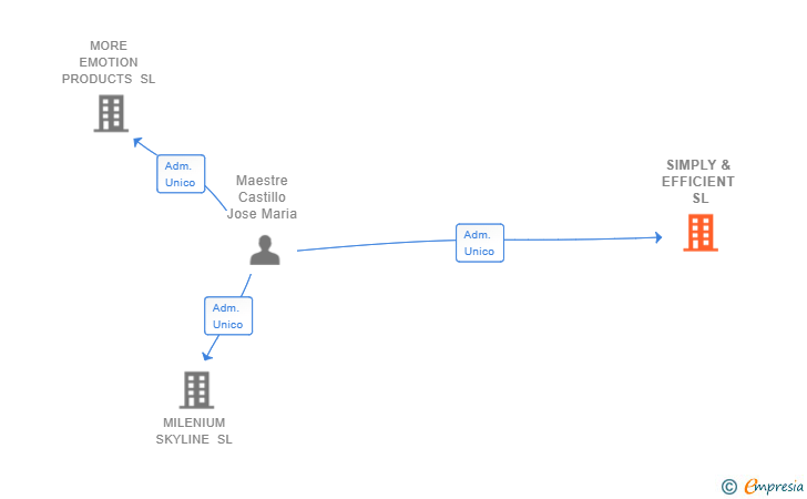 Vinculaciones societarias de SIMPLY & EFFICIENT SL