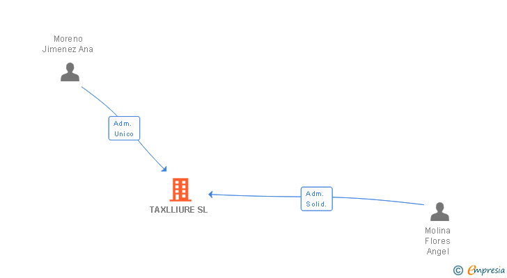 Vinculaciones societarias de TAXLLIURE SL